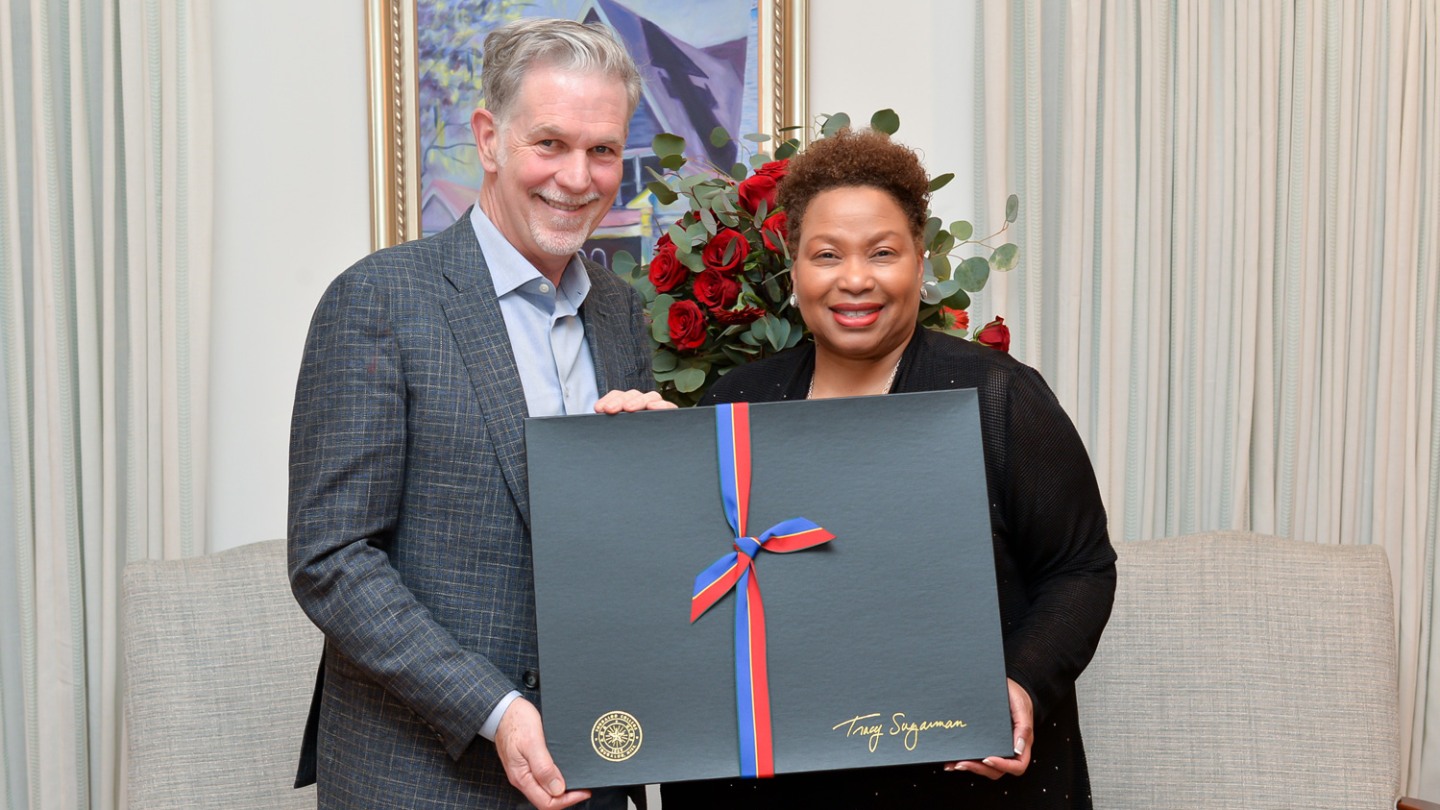 10 million gift from Reed Hastings, Patty Quillin to bolster 58year