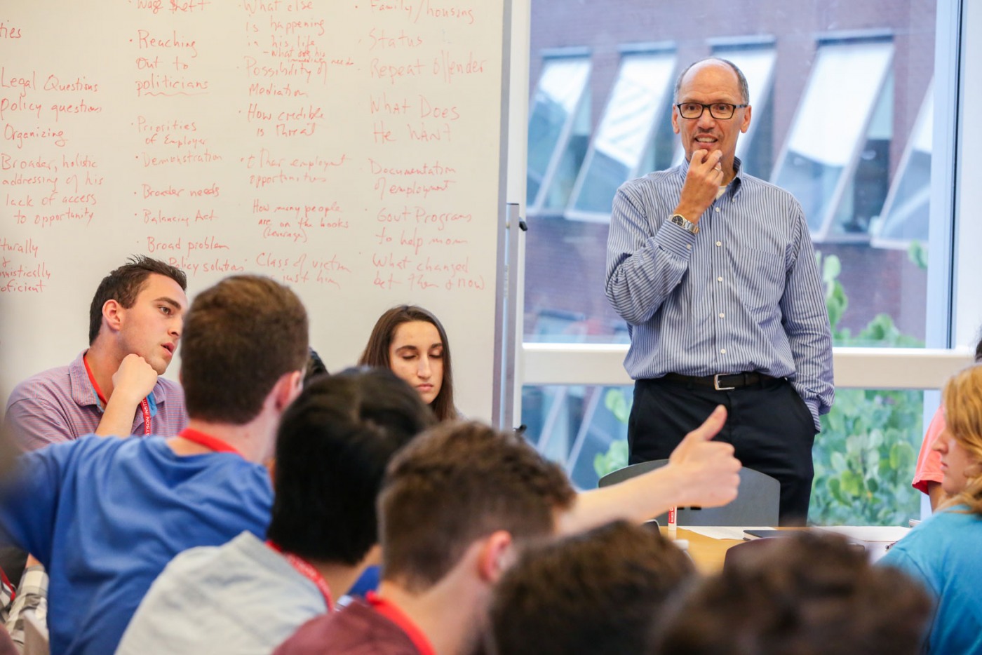 Tom Perez at the Watson Institute at Brown University