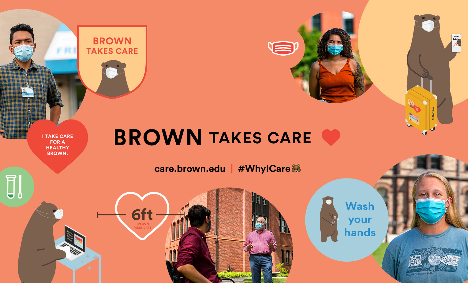 Brown Takes Care Graphic