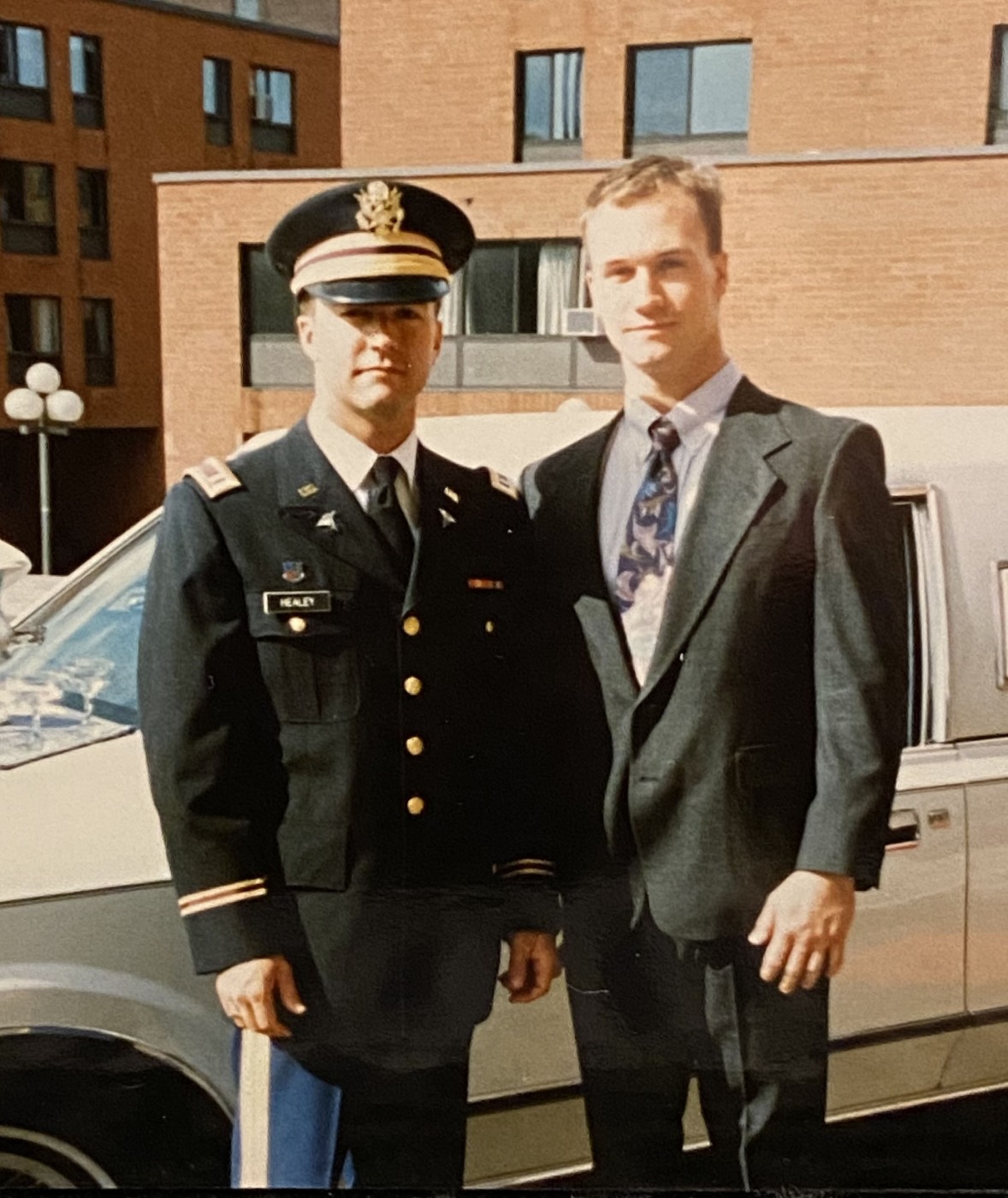 Joe Healey and his brother