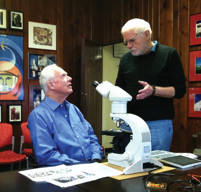 Image of Dave Scott and Jim Head at Brown