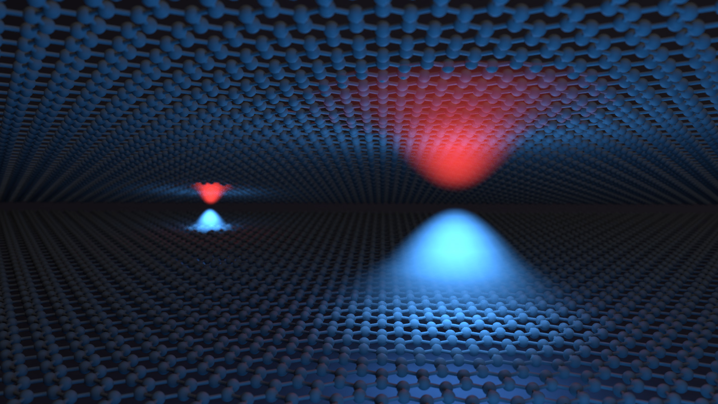 Image of graphene sheets