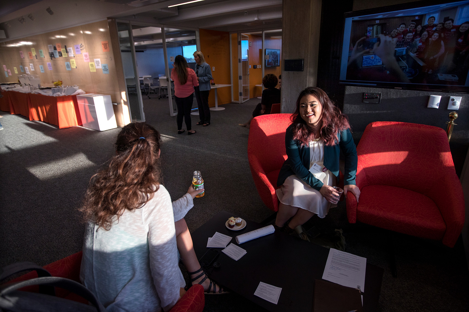 Students at U-FLi Center