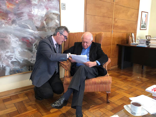 Ricardo Lagos and John Tomasi