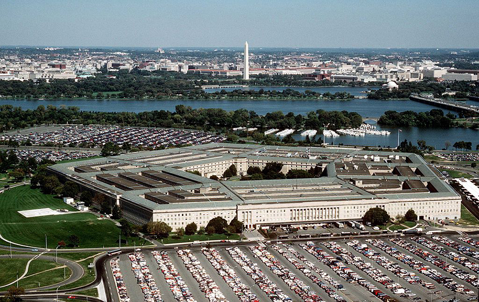Pentagon from above