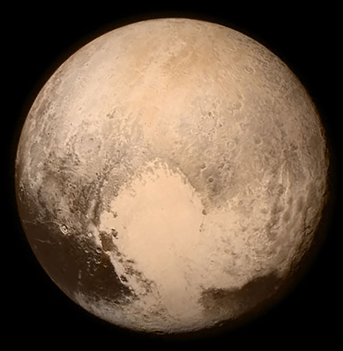 Pluto's heart