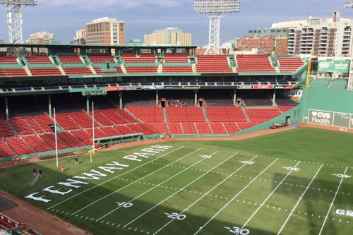 Football At Fenway On Friday Brown University