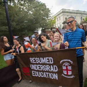 RUE students at commencement