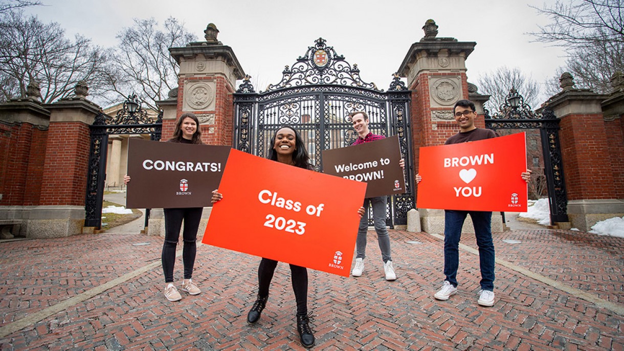 Brown admits 2,551 students to the undergraduate Class of 2023 | Brown  University