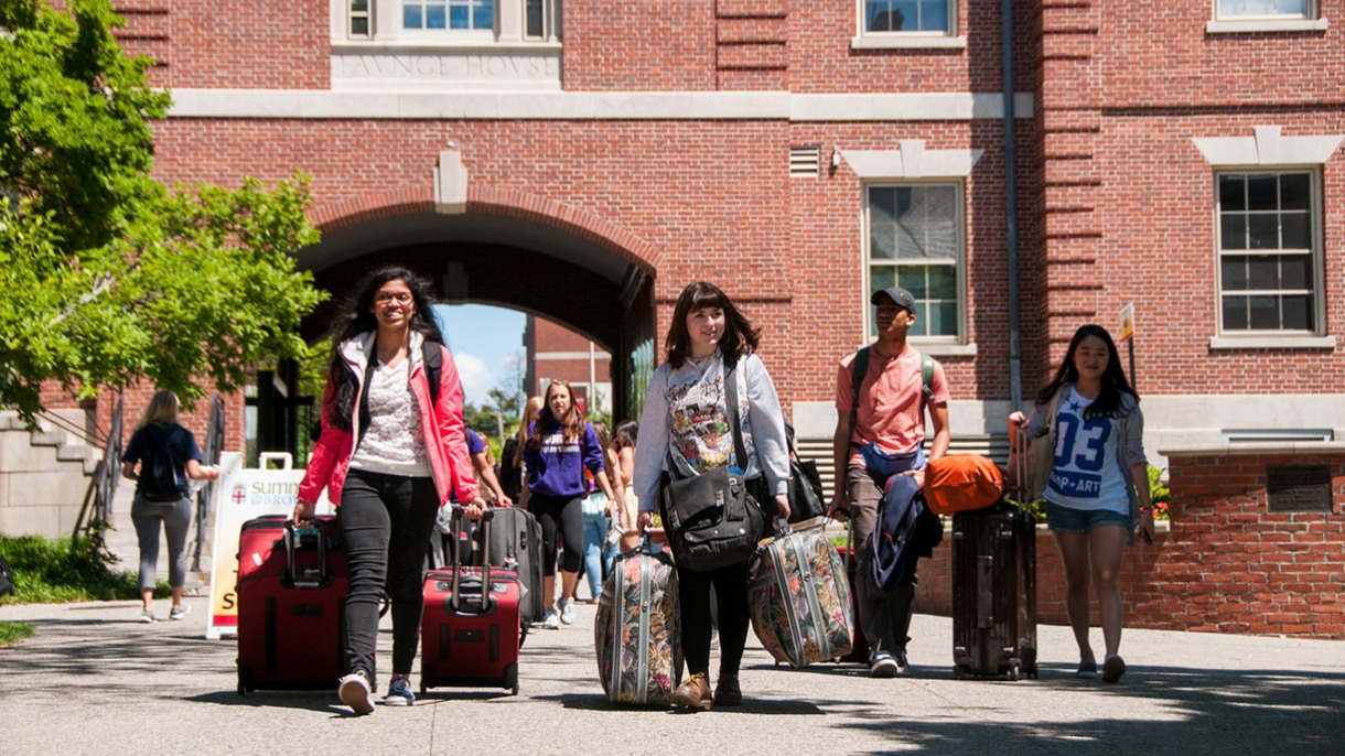 Spending the summer at Brown Brown University