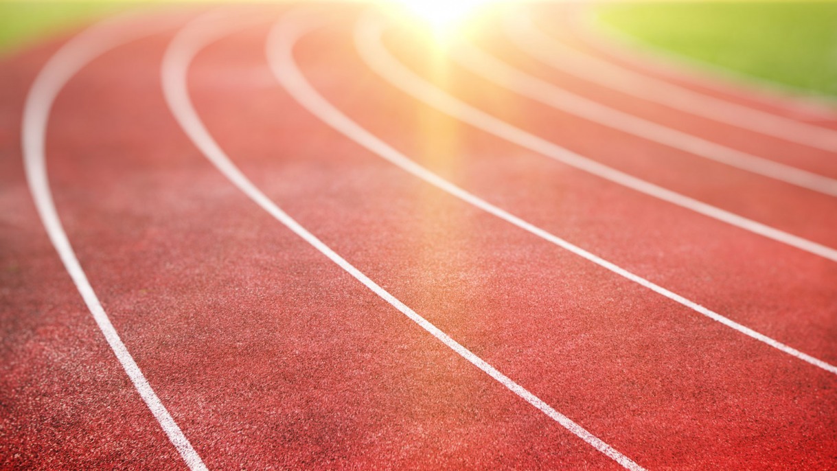 Rubberized Running Track Surfacing System TrackMaster Plus