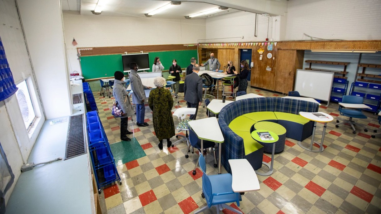 Together, Brown, Vartan Gregorian Elementary are designing, creating