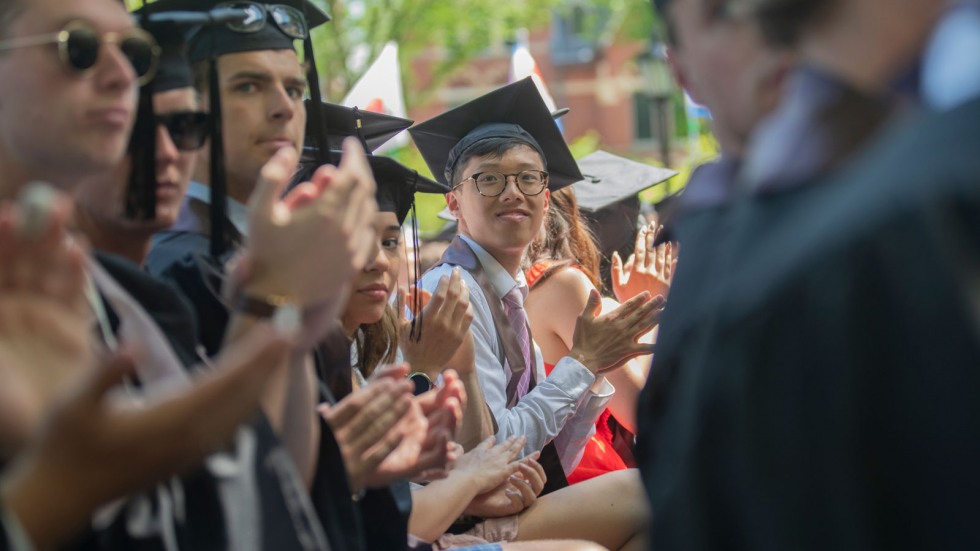 Student voices take center stage, as Brown celebrates 2,954 new