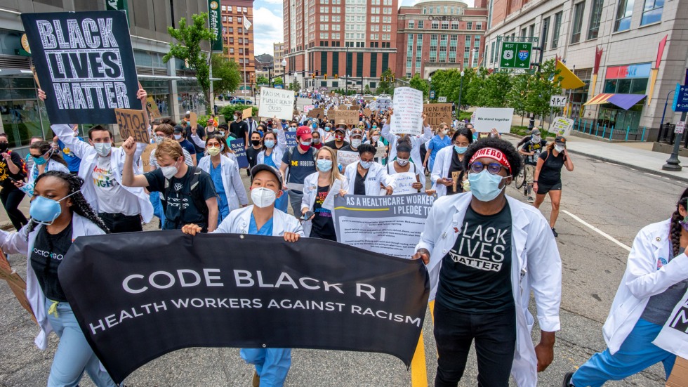 Code Black RI march