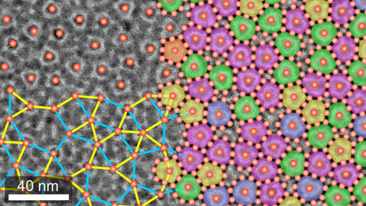 Chemists create new quasicrystal material from nanoparticle building blocks | Brown University
