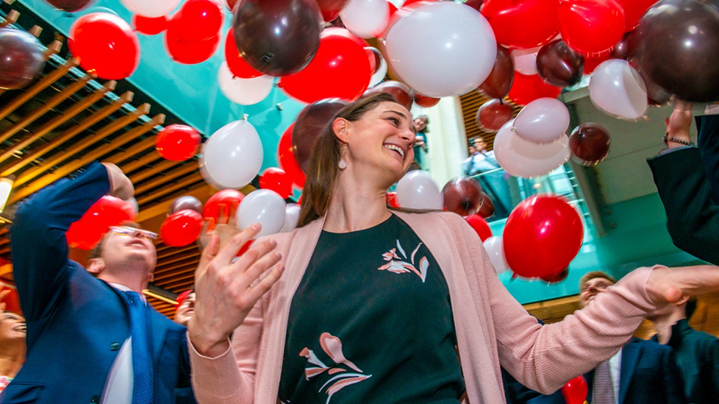 Brown medical students celebrate Match Day Brown University