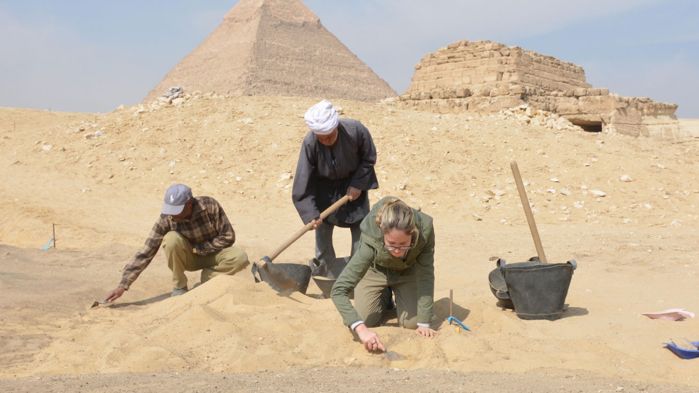 First from Giza, now from home, Brown Egyptologist dives into