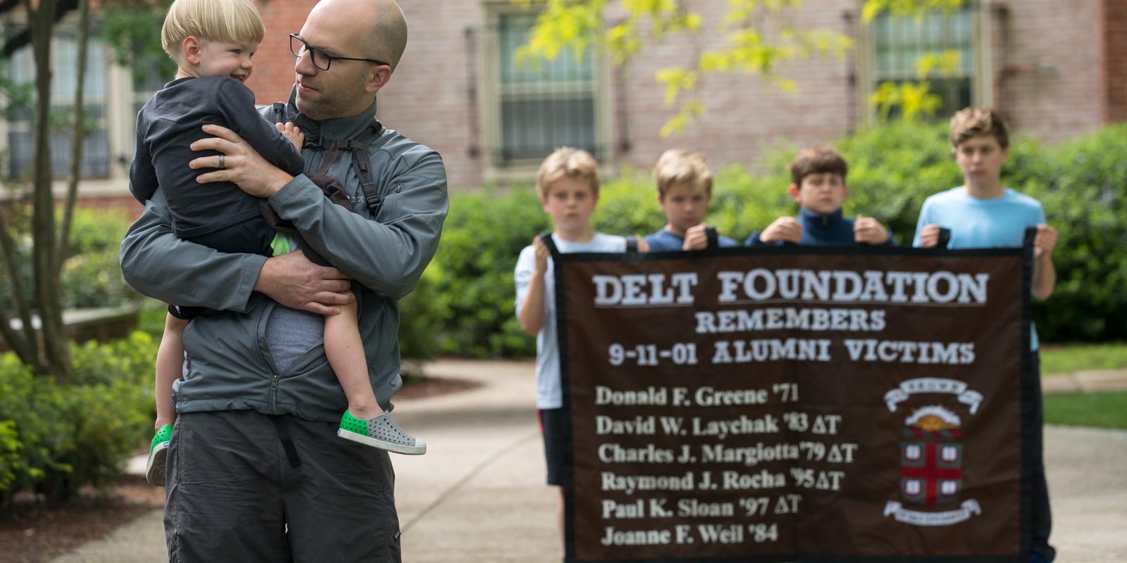 Gavin Toomay's middle name is Raymond, in honor of his father's friend Raymond Rocha, who lost his life on 9/11.